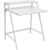 2-Tier Contemporary Desk In White By LumiSource - Madison Seating 2 2-Tier Contemporary Desk In White By LumiSource - Madison Seating -furniture Shop 2 Tier Contemporary Desk in White by LumiSource