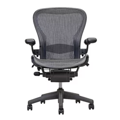 Aeron Chair By Herman Miller - Highly Adjustable - Carbon - Madison Seating