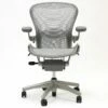 Aeron Fully Loaded Adjustable Lumbar - Titanium - By Herman Miller - Madison Seating -furniture Shop Aeron Fully Loaded Adjustable Lumbar Titanium By Herman Miller Main e1690831126972