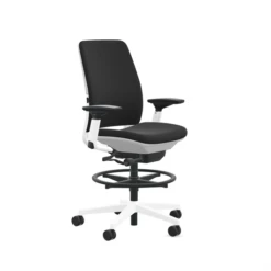 Amia Work Stool By Steelcase- Fully Loaded- Brand New - Madison Seating