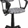 Black And White Zebra Print Swivel Task Chair With Arms - By Flash Furniture - Madison Seating 1 Black And White Zebra Print Swivel Task Chair With Arms - By Flash Furniture - Madison Seating -furniture Shop Black and White Zebra Print Swivel Task Chair with Arms by Flash Furniture