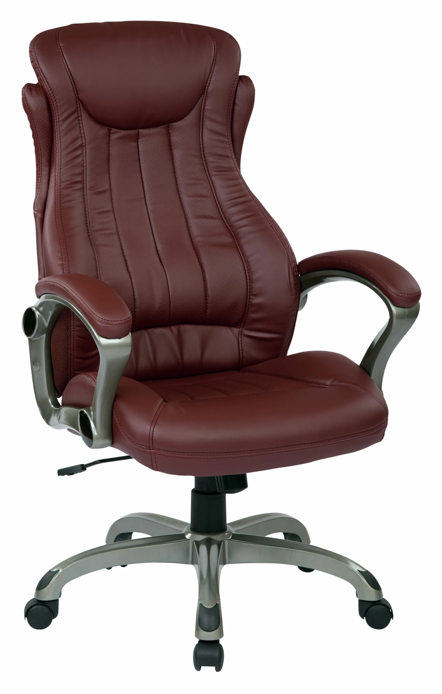 Bonded Leather Executive Manger's Chair By Work Smart - Office Star - Madison Seating 3 Bonded Leather Executive Manger's Chair By Work Smart - Office Star - Madison Seating