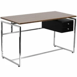 Computer Desk With Two Drawer Pedestal - By Flash Furniture - Madison Seating