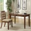 Desk Set With Cherry Finish By Coaster Fine Furniture - Madison Seating