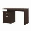 Desk With Cabinet With Cappuccino Finish By Coaster Fine Furniture - Madison Seating 1 Desk With Cabinet With Cappuccino Finish By Coaster Fine Furniture - Madison Seating -furniture Shop Desk with Cabinet with Cappuccino Finish by Coaster Fine Furniture