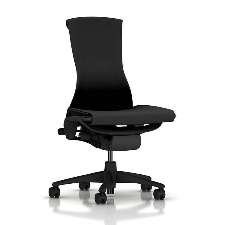 Embody Armless Chair In Black By Herman Miller - Madison Seating 3 Embody Armless Chair In Black By Herman Miller - Madison Seating