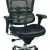Ergohuman LEM4ERG High Back Mesh Executive Chair, Black - Madison Seating -furniture Shop Ergohuman LEM4ERG High Back Mesh Executive Chair Black