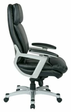 Executive Bonded Leather Chair By Work Smart - Office Star - Madison Seating -furniture Shop Executive Bonded Leather Chair by Work Smart Office Star 4 25 scaled 1
