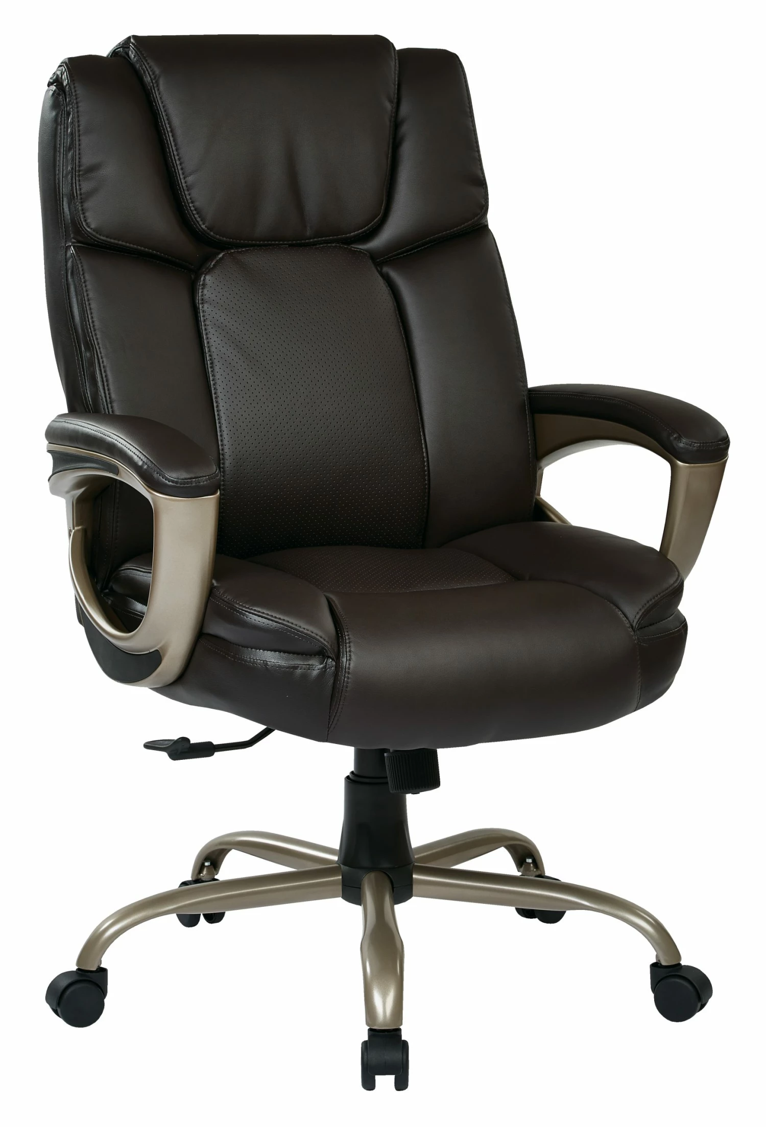 Executive Eco-Leather Big Mans Chair By Work Smart - Office Star - Madison Seating 3 Executive Eco-Leather Big Mans Chair By Work Smart - Office Star - Madison Seating