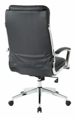 Executive Faux Leather High Back Chair By Work Smart - Office Star - Madison Seating -furniture Shop Executive Faux Leather High Back Chair by Work Smart Office Star 1 3 scaled 1