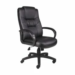 Executive LeatherPlus Office Chair - Without Knee Tilt By Boss Office Products - Madison Seating