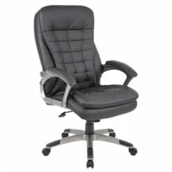 Executive Pillow-Top Office Chair By Boss Office Products - Madison Seating