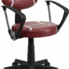 Football Swivel Task Chair With Arms - By Flash Furniture - Madison Seating -furniture Shop Football Swivel Task Chair with Arms by Flash Furniture