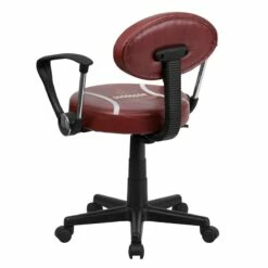 Football Swivel Task Chair With Arms - By Flash Furniture - Madison Seating -furniture Shop Football Swivel Task Chair with Arms by Flash Furniture 5