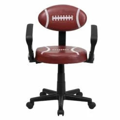 Football Swivel Task Chair With Arms - By Flash Furniture - Madison Seating -furniture Shop Football Swivel Task Chair with Arms by Flash Furniture 6