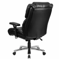 HERCULES Series 24/7 Intensive Use Big & Tall 400 Lb. Rated Black Leather Executive Swivel Chair With Lumbar Knob - By Flash Furniture - Madison Seating -furniture Shop HERCULES Series 247 Intensive Use Big Tall 400 lb. Rated Black Leather Executive Swivel Chair with Lumbar Knob by Flash Furniture 2 1