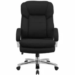 HERCULES Series 24/7 Intensive Use Big & Tall 500 Lb. Rated Black Fabric Executive Swivel Chair With Loop Arms - By Flash Furniture - Madison Seating -furniture Shop HERCULES Series 247 Intensive Use Big Tall 500 lb. Rated Black Fabric Executive Swivel Chair with Loop Arms by Flash Furniture 3