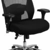 HERCULES Series 24/7 Intensive Use Big & Tall 500 Lb. Rated Black Mesh Executive Swivel Chair With Ratchet Back - By Flash Furniture - Madison Seating -furniture Shop HERCULES Series 247 Intensive Use Big Tall 500 lb. Rated Black Mesh Executive Swivel Chair with Ratchet Back by Flash Furniture