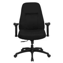 HERCULES Series 400 Lb. Rated High Back Big & Tall Black Fabric Executive Swivel Chair With Adjustable Arms - By Flash Furniture - Madison Seating -furniture Shop HERCULES Series 400 lb. Rated High Back Big Tall Black Fabric Executive Swivel Chair with Adjustable Arms by Flash Furniture 3