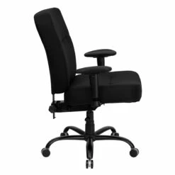 HERCULES Series Big & Tall 400 Lb. Rated Black Fabric Executive Swivel Chair With Adjustable Arms - By Flash Furniture - Madison Seating -furniture Shop HERCULES Series Big Tall 400 lb. Rated Black Fabric Executive Swivel Chair with Adjustable Arms by Flash Furniture 2 1