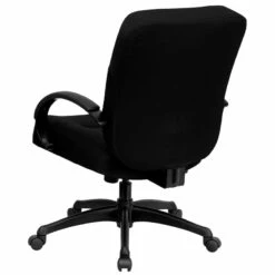 HERCULES Series Big & Tall 400 Lb. Rated Black Fabric Executive Swivel Chair With Arms - By Flash Furniture - Madison Seating -furniture Shop HERCULES Series Big Tall 400 lb. Rated Black Fabric Executive Swivel Chair with Arms by Flash Furniture 5