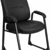 HERCULES Series Big & Tall 400 Lb. Rated Black Leather Executive Side Chair With Sled Base - By Flash Furniture - Madison Seating -furniture Shop HERCULES Series Big Tall 400 lb. Rated Black Leather Executive Side Chair with Sled Base by Flash Furniture