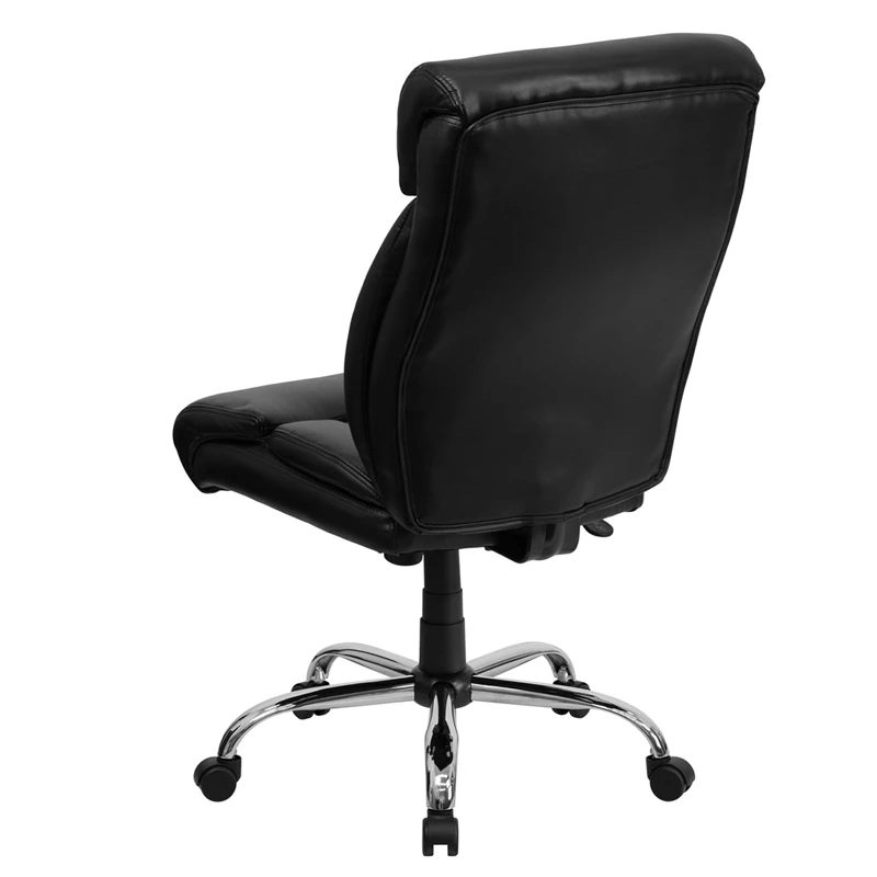 HERCULES Series Big & Tall 400 Lb. Rated Black Leather Executive Swivel Chair - By Flash Furniture - Madison Seating 5 HERCULES Series Big & Tall 400 Lb. Rated Black Leather Executive Swivel Chair - By Flash Furniture - Madison Seating - Image 3