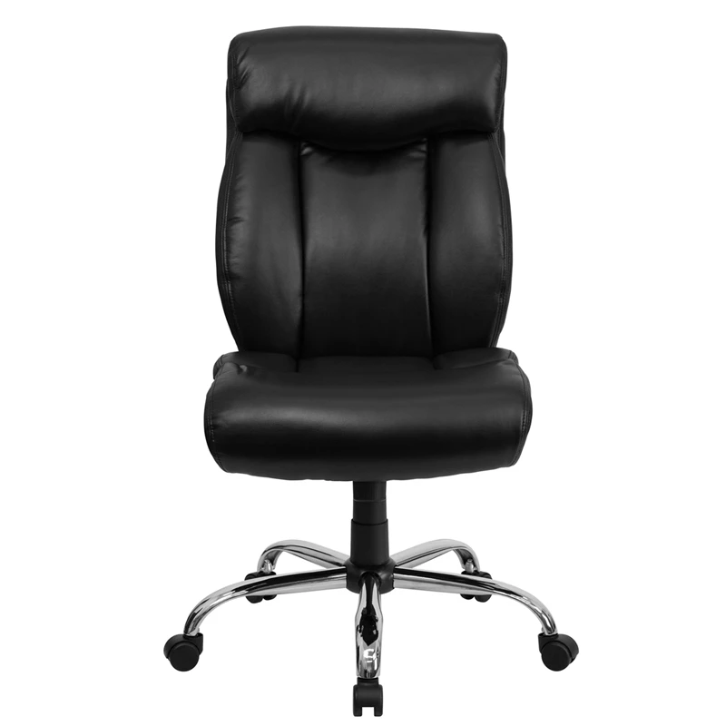 HERCULES Series Big & Tall 400 Lb. Rated Black Leather Executive Swivel Chair - By Flash Furniture - Madison Seating 6 HERCULES Series Big & Tall 400 Lb. Rated Black Leather Executive Swivel Chair - By Flash Furniture - Madison Seating - Image 4