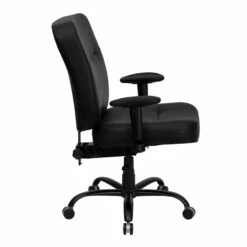 HERCULES Series Big & Tall 400 Lb. Rated Black Leather Executive Swivel Chair With Adjustable Arms - By Flash Furniture - Madison Seating -furniture Shop HERCULES Series Big Tall 400 lb. Rated Black Leather Executive Swivel Chair with Adjustable Arms by Flash Furniture 1