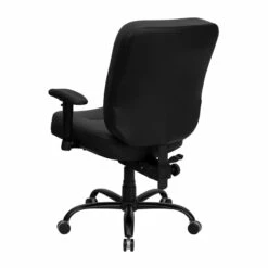 HERCULES Series Big & Tall 400 Lb. Rated Black Leather Executive Swivel Chair With Adjustable Arms - By Flash Furniture - Madison Seating -furniture Shop HERCULES Series Big Tall 400 lb. Rated Black Leather Executive Swivel Chair with Adjustable Arms by Flash Furniture 4