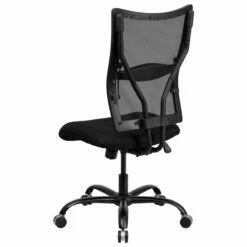 HERCULES Series Big & Tall 400 Lb. Rated Black Mesh Executive Swivel Chair - By Flash Furniture - Madison Seating -furniture Shop HERCULES Series Big Tall 400 lb. Rated Black Mesh Executive Swivel Chair by Flash Furniture 5