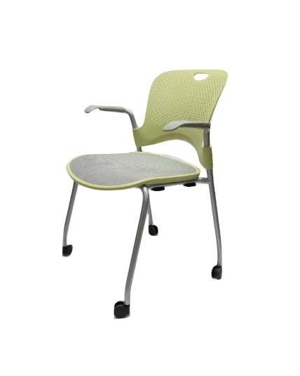 Caper Stacking Chair By Herman Miller Lime - Madison Seating 3 Caper Stacking Chair By Herman Miller Lime - Madison Seating