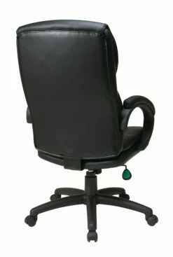 High Back Black Bonded Leather Executive Chair With Padded Arms By Work Smart - Office Star - Madison Seating 10 High Back Black Bonded Leather Executive Chair With Padded Arms By Work Smart - Office Star - Madison Seating -furniture Shop High Back Black Bonded Leather Executive Chair with Padded Arms by Work Smart Office Star 3 scaled 1