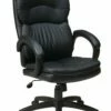 High Back Black Bonded Leather Executive Chair With Padded Arms By Work Smart - Office Star - Madison Seating 2 High Back Black Bonded Leather Executive Chair With Padded Arms By Work Smart - Office Star - Madison Seating -furniture Shop High Back Black Bonded Leather Executive Chair with Padded Arms by Work Smart Office Star scaled 1
