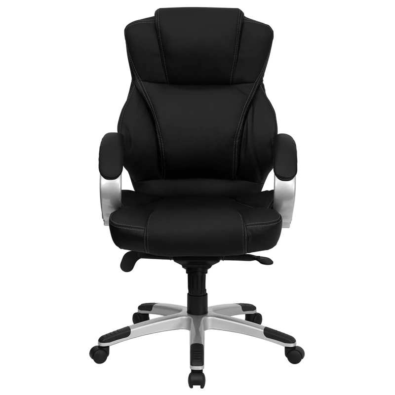 High Back Black Leather Contemporary Executive Swivel Chair - By Flash Furniture - Madison Seating 8 High Back Black Leather Contemporary Executive Swivel Chair - By Flash Furniture - Madison Seating - Image 6