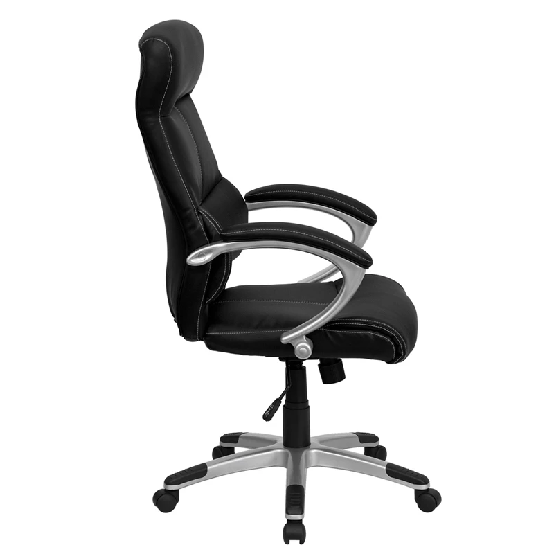 High Back Black Leather Executive Swivel Chair - By Flash Furniture - Madison Seating 5 High Back Black Leather Executive Swivel Chair - By Flash Furniture - Madison Seating - Image 3