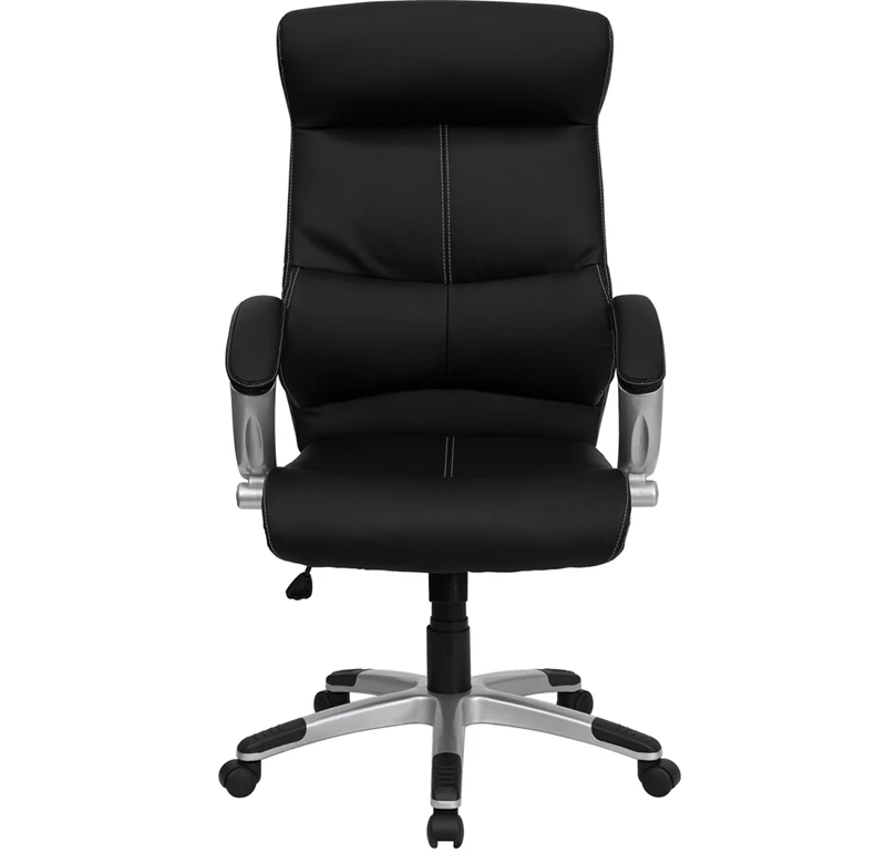 High Back Black Leather Executive Swivel Chair - By Flash Furniture - Madison Seating 9 High Back Black Leather Executive Swivel Chair - By Flash Furniture - Madison Seating - Image 7