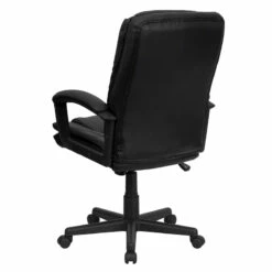 High Back Black Leather Executive Swivel Chair With Arms - By Flash Furniture - Madison Seating -furniture Shop High Back Black Leather Executive Swivel Chair with Arms by Flash Furniture 2 1