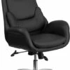 High Back Black Leather Executive Swivel Chair With Lumbar Pillow And Arms - By Flash Furniture - Madison Seating 1 High Back Black Leather Executive Swivel Chair With Lumbar Pillow And Arms - By Flash Furniture - Madison Seating -furniture Shop High Back Black Leather Executive Swivel Chair with Lumbar Pillow and Arms by Flash Furniture
