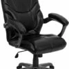 High Back Black Leather Overstuffed Executive Swivel Chair With Arms - By Flash Furniture - Madison Seating 2 High Back Black Leather Overstuffed Executive Swivel Chair With Arms - By Flash Furniture - Madison Seating -furniture Shop High Back Black Leather Overstuffed Executive Swivel Chair with Arms by Flash Furniture