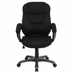 High Back Black Microfiber Contemporary Executive Swivel Chair With Arms - By Flash Furniture - Madison Seating -furniture Shop High Back Black Microfiber Contemporary Executive Swivel Chair with Arms by Flash Furniture 5