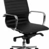 High Back Black Ribbed Leather Executive Swivel Chair With Knee-Tilt Control And Arms - By Flash Furniture - Madison Seating -furniture Shop High Back Black Ribbed Leather Executive Swivel Chair with Knee Tilt Control and Arms by Flash Furniture