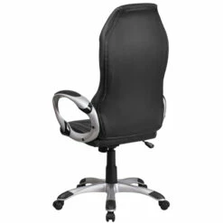High Back Black Vinyl Executive Swivel Chair With Arms - By Flash Furniture - Madison Seating 8 High Back Black Vinyl Executive Swivel Chair With Arms - By Flash Furniture - Madison Seating -furniture Shop High Back Black Vinyl Executive Swivel Chair with Arms by Flash Furniture 2