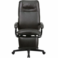 High Back Brown Leather Executive Reclining Swivel Chair With Arms - By Flash Furniture - Madison Seating -furniture Shop High Back Brown Leather Executive Reclining Swivel Chair with Arms by Flash Furniture 3