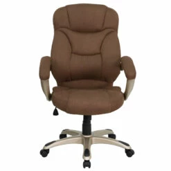 High Back Brown Microfiber Contemporary Executive Swivel Chair With Arms - By Flash Furniture - Madison Seating -furniture Shop High Back Brown Microfiber Contemporary Executive Swivel Chair with Arms by Flash Furniture 5