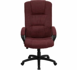 High Back Burgundy Fabric Executive Swivel Chair With Arms - By Flash Furniture - Madison Seating -furniture Shop High Back Burgundy Fabric Executive Swivel Chair with Arms by Flash Furniture 6