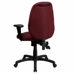 High Back Burgundy Fabric Multifunction Ergonomic Executive Swivel Chair With Adjustable Arms - By Flash Furniture - Madison Seating -furniture Shop High Back Burgundy Fabric Multifunction Ergonomic Executive Swivel Chair with Adjustable Arms by Flash Furniture 2