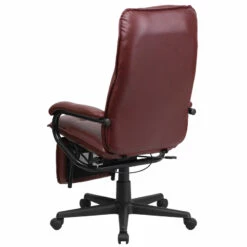 High Back Burgundy Leather Executive Reclining Swivel Chair With Arms - By Flash Furniture - Madison Seating -furniture Shop High Back Burgundy Leather Executive Reclining Swivel Chair with Arms by Flash Furniture 2