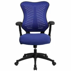High Back Designer Blue Mesh Executive Swivel Chair With Adjustable Arms - By Flash Furniture - Madison Seating 9 High Back Designer Blue Mesh Executive Swivel Chair With Adjustable Arms - By Flash Furniture - Madison Seating -furniture Shop High Back Designer Blue Mesh Executive Swivel Chair with Adjustable Arms by Flash Furniture 3