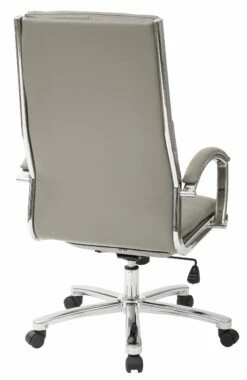 High Back Executive White Faux Leather Chair By Work Smart - Office Star - Madison Seating -furniture Shop High Back Executive White Faux Leather Chair by Work Smart Office Star 1 1 scaled 1